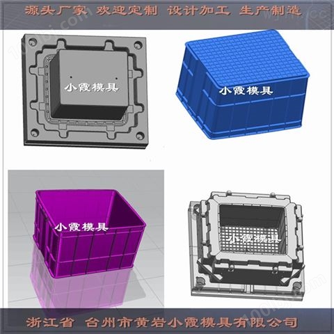 台州塑料注塑模具厂家注射冷藏箱子模具