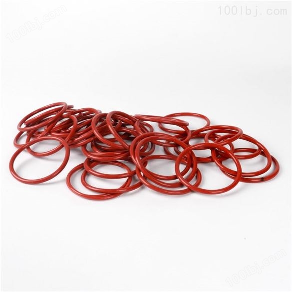 红色硅胶O型圈 环保无毒耐高温硅胶密封圈 防水胶圈