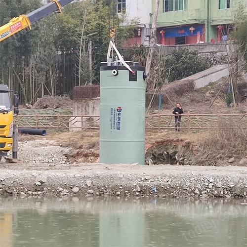 玻璃钢地埋式一体化污水泵站生产